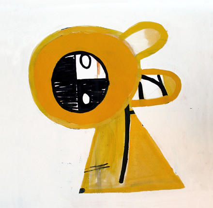 mixed media on paper