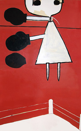 mixed media on paper
