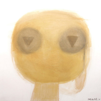 oil on paper